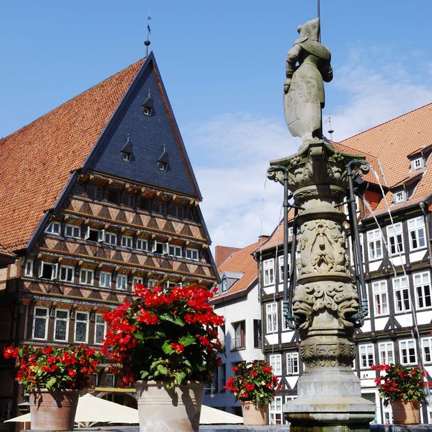 Marktplatz in Hildesheim