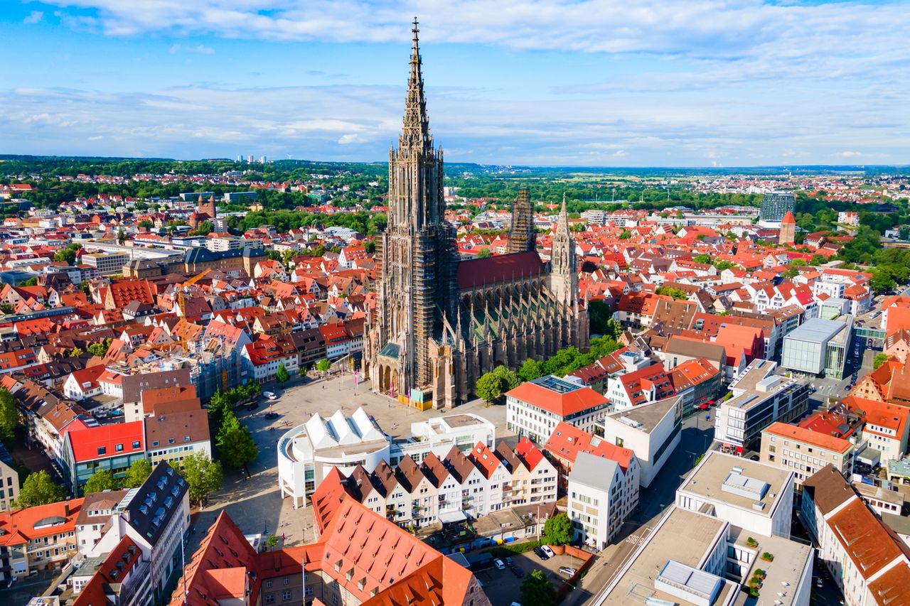 Blick auf Ulmer Dom Blick auf Ulmer Dom